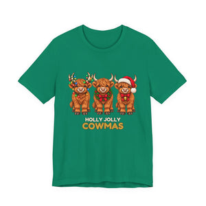 Holly Jolly Cowmas | Deluxe Tee