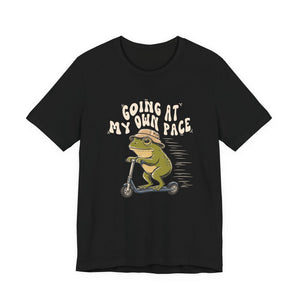 Going At My Own Pace | Frog | Deluxe Tee
