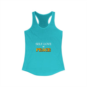 Self-Love = Peace | Racerback Tank