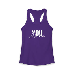 You Matter | To The Person Behind Me tank top - Zenfull Heart self love and healing affirmation apparel