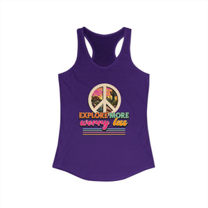 Explore More Worry Less | Racerback Tank