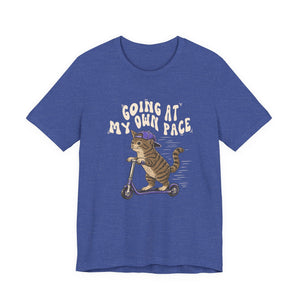 Going At My Own Pace | Cat | Deluxe Tee