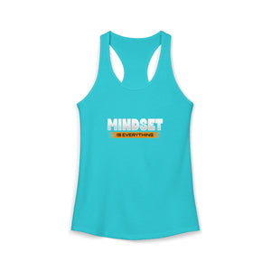 Mindset Is Everything tank top - Zenfull Heart self love and healing affirmation apparel