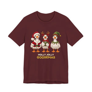Holly Jolly Goosemas | Deluxe Tee