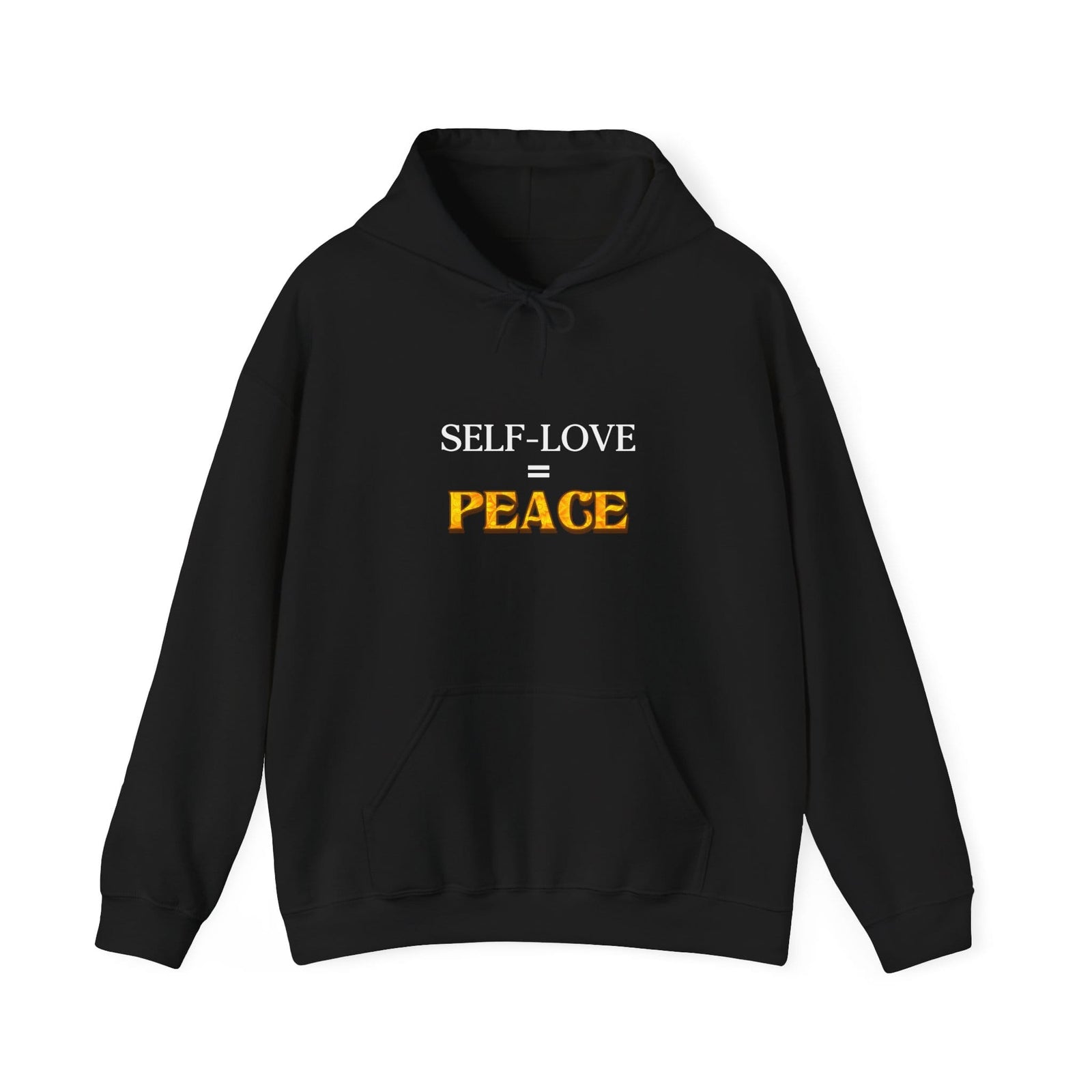 Self-Love = Peace hoodie - Zenfull Heart self love and healing affirmation apparel