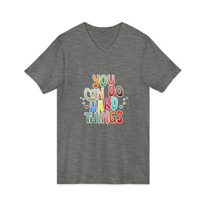 You Can Do Hard Things | V-Neck