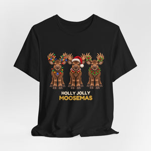Holly Jolly Moosemas | Deluxe Tee