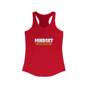 Mindset Is Everything tank top - Zenfull Heart self love and healing affirmation apparel