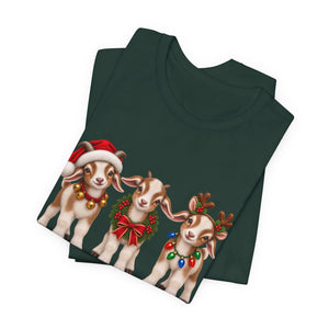 Holly Jolly Goatmas | Deluxe Tee