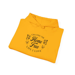 Home Free hoodie - Zenfull Heart self love and healing affirmation apparel