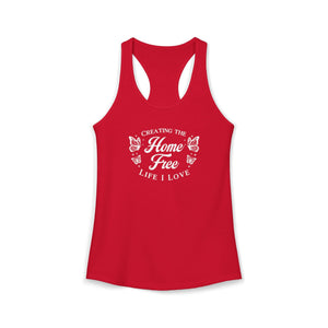 Home Free tank top - Zenfull Heart self love and healing affirmation apparel