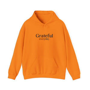 Grateful Everyday hoodie - Zenfull Heart self love and healing affirmation apparel