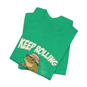 Keep Rolling | Frog | Deluxe Tee