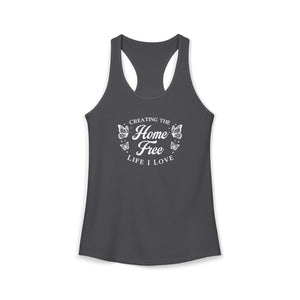 Home Free tank top - Zenfull Heart self love and healing affirmation apparel
