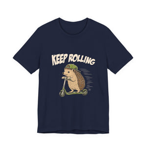 Keep Rolling | Hedgehog | Deluxe Tee
