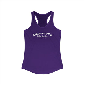 Choose You tank top - Zenfull Heart self love and healing affirmation apparel