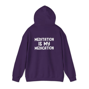 Highly Meditated hoodie - Zenfull Heart self love and healing affirmation apparel