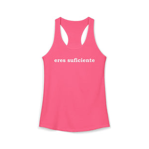 Eres Suficiente | Querida Persona Detrás De Mí | Racerback Tank