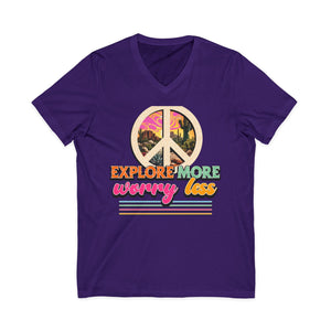 Explore More Worry Less | V-Neck