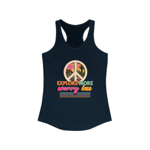 Explore More Worry Less | Racerback Tank