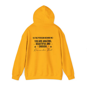 You Matter | To The Person Behind Me hoodie - Zenfull Heart self love and healing affirmation apparel