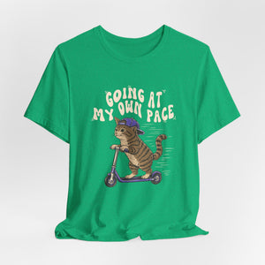 Going At My Own Pace | Cat | Deluxe Tee
