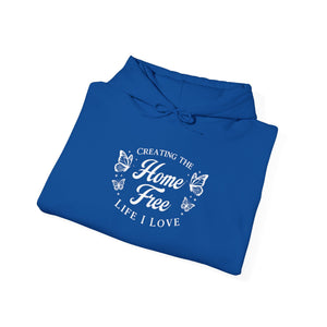 Home Free hoodie - Zenfull Heart self love and healing affirmation apparel