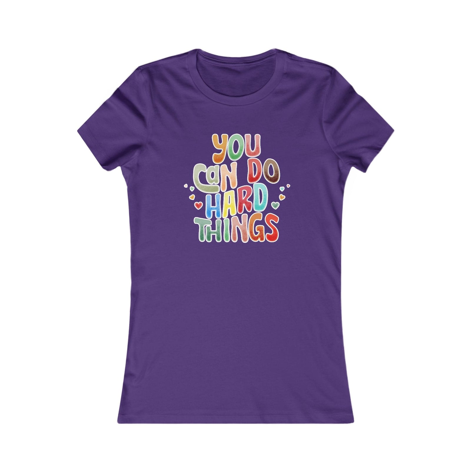 You Can Do Hard Things women's t-shirt - Zenfull Heart self love and healing affirmation apparel
