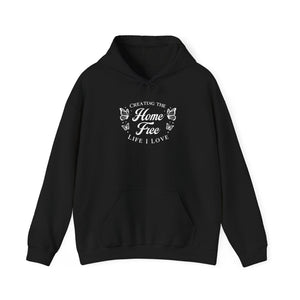 Home Free hoodie - Zenfull Heart self love and healing affirmation apparel