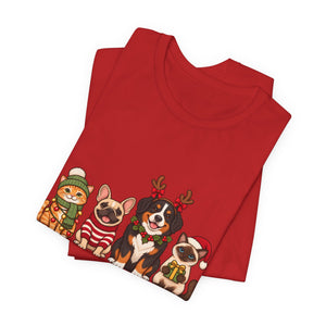 Holly Jolly Pawsmas | Deluxe Tee