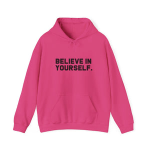 Believe In Yourself hoodie - Zenfull Heart self love and healing affirmation apparel
