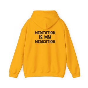 Highly Meditated hoodie - Zenfull Heart self love and healing affirmation apparel