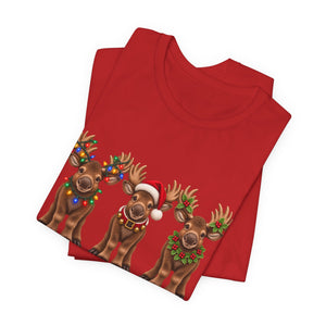 Holly Jolly Moosemas | Deluxe Tee