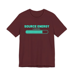 Source Energy Loading... t-shirt - Zenfull Heart self love and healing affirmation apparel