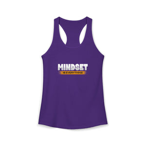 Mindset Is Everything tank top - Zenfull Heart self love and healing affirmation apparel