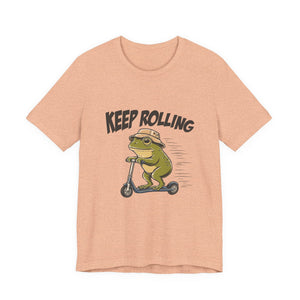 Keep Rolling | Frog | Deluxe Tee