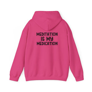 Highly Meditated hoodie - Zenfull Heart self love and healing affirmation apparel