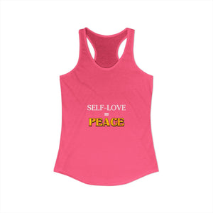 Self-Love = Peace | Racerback Tank