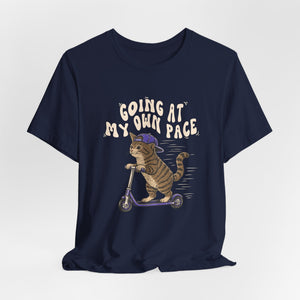 Going At My Own Pace | Cat | Deluxe Tee