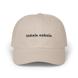 Inhala Exhala | Embroidered Dad Hat