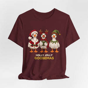 Holly Jolly Goosemas | Deluxe Tee