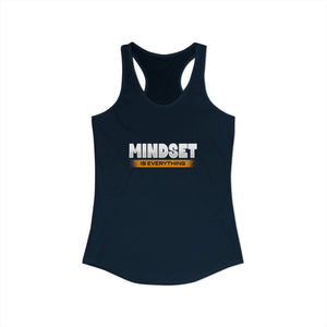 Mindset Is Everything tank top - Zenfull Heart self love and healing affirmation apparel