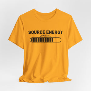 Source Energy Loading... t-shirt - Zenfull Heart self love and healing affirmation apparel