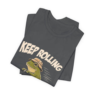 Keep Rolling | Frog | Deluxe Tee