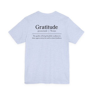 Grateful Everyday t-shirt - Zenfull Heart self love and healing affirmation apparel