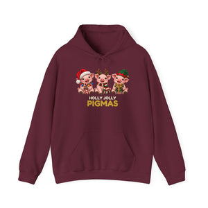 Holly Jolly Pigmas | Hoodie