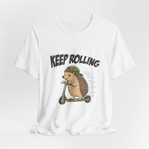 Keep Rolling | Hedgehog | Deluxe Tee