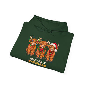 Holly Jolly Cowmas | Hoodie
