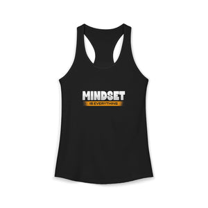 Mindset Is Everything tank top - Zenfull Heart self love and healing affirmation apparel