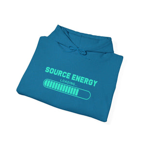 Source Energy Loading... hoodie - Zenfull Heart self love and healing affirmation apparel